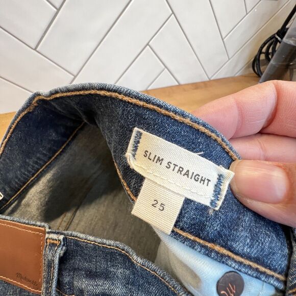 Madewell DIY Cut-of Bluef Jean Shorts Women's 25 NWT - Picture 5 of 12